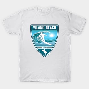 Surf Vilano Beach Florida T-Shirt